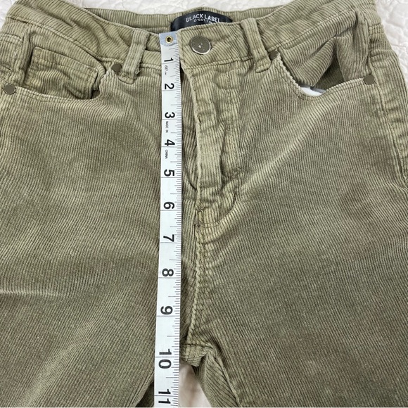 š5/$25 Black Label Corduroy Brown Skinny Stretch Jeans Womenās Size 3 Waist 27 - Picture 11 of 14